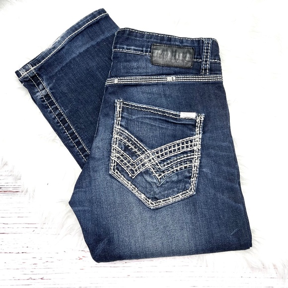 👖|•BUCKLE BLACK•| Style 7 Fit Straight Leg 29x32👖 - Picture 1 of 9